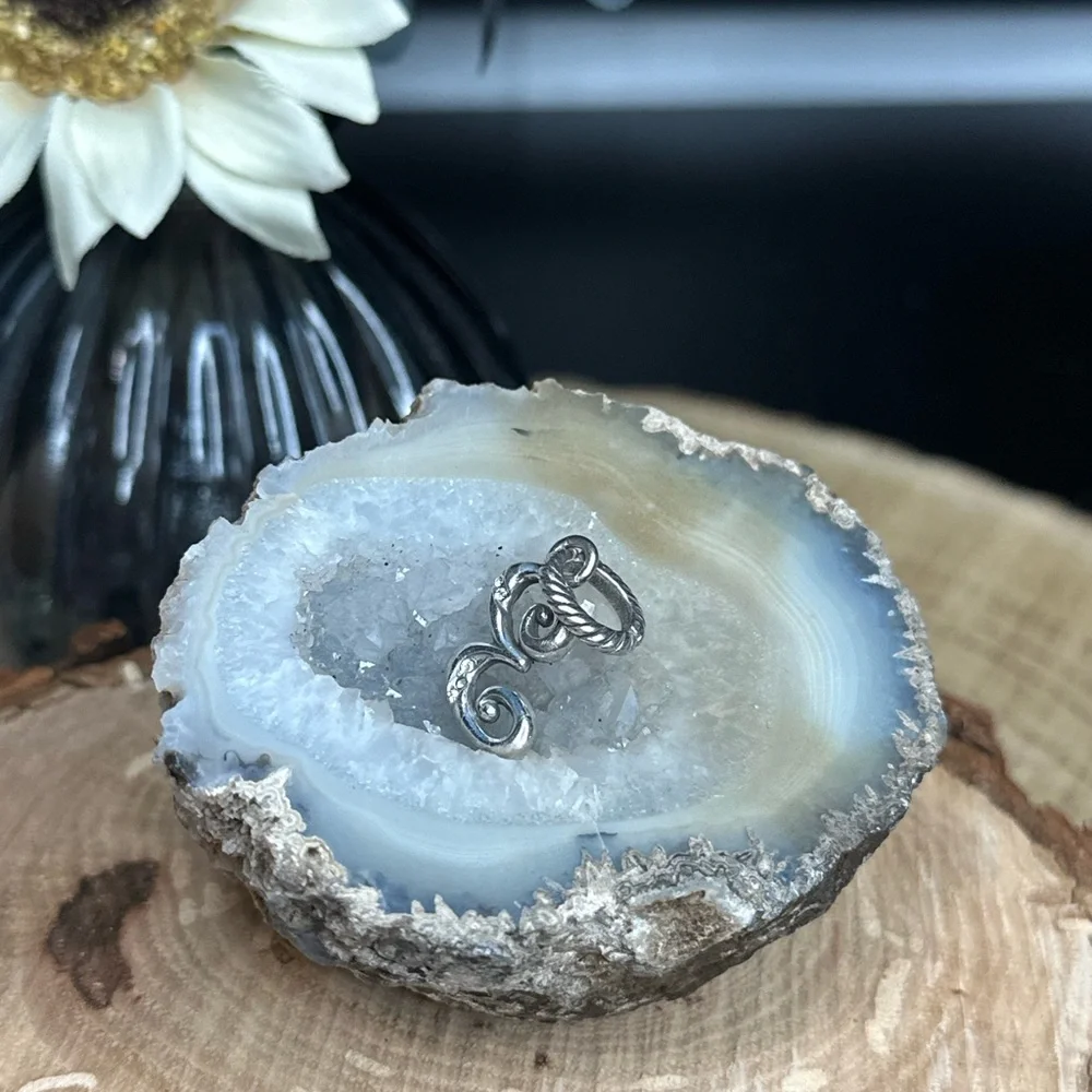 💜5 for $20! Brighton Silver Number 3 Pendant Charm for Bracelets - Picture 2 of 4
